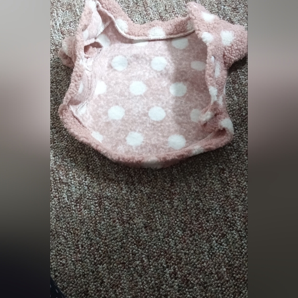 NWOT Polka Dot Dog Coat - Picture 3 of 4
